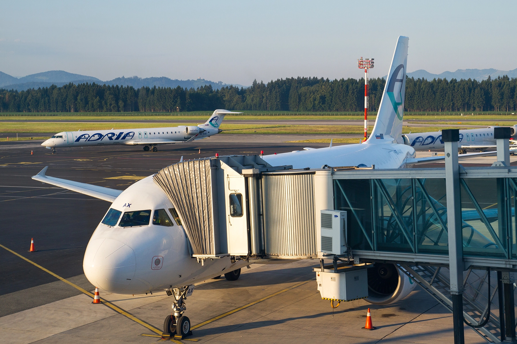 Vliegen naar Ljubljana